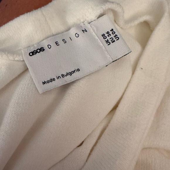 ASOS White Long Sleeve Dress - Picture 6 of 6